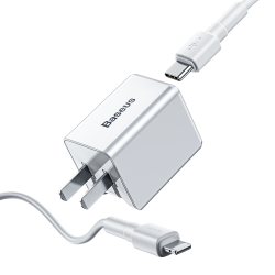 18W PD Qucik USB Charger + PD 18W C-Ldata Cable for MacBook Pro/Air iPhone/iPad Pro