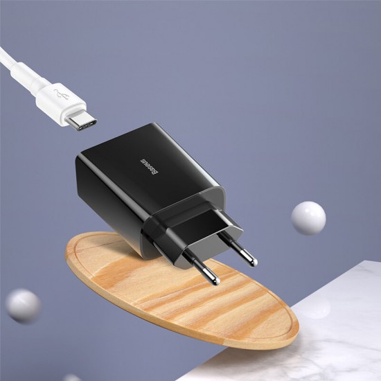 18W PD3.0 USB-C Wall Charger FCP AFC Quick Charge EU Plug Type-C Phone Charger For Smart Phone For Samsung Galaxy S20 Huawei P40 18W PD3.0 USB-C Wall Charger FCP AFC Quick Charge EU Plug Type-C Phone Charger For Smart Phone For Samsung Galaxy S20 Huawei P40