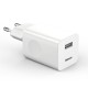 24W Travel EU Plug Wall Charger for Wireless Charging Quick Charge 3.0 Smartphone