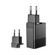 3 in 1 3 Ports 3.4A Fast Travel Wall USB Charger EU US UK Plug Adapter For Phone Tablet 3 in 1 3 Ports 3.4A Fast Travel Wall USB Charger EU US UK Plug Adapter For Phone Tablet