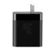 30W 6A 4-Port USB Charger LED Digital Display Travel Wall Charger Adapter With Foldable US Plug for iPhone Samsung Huawei