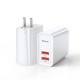 BS-CH906 30W Speedy Series PPS Dual USB Quick Charge USB Charger for iPhone 11 Pro XR X