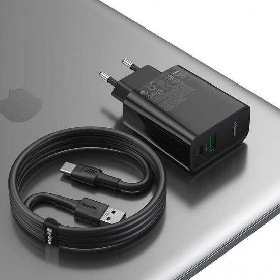 EU/US Plug OPPO Certified Warp PPS 30W 5A Dual Port USB Charger Kit Fast Charging 2-port Wall Charger With Type-C Port + USB Port + Type-C Cable For Smart Phones Laptops For iPhone 11 Pro Max SE 2020 Note 9s MacBook Pro 2020 EU/US Plug OPPO Certified Warp PPS 30W 5A Dual Port USB Charger Kit Fast Charging 2-port Wall Charger With Type-C Port + USB Port + Type-C Cable For Smart Phones Laptops For iPhone 11 Pro Max SE 2020 Note 9s MacBook Pro 2020
