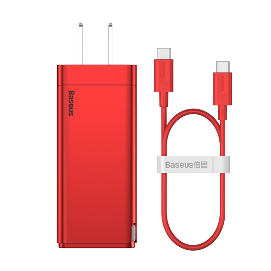 GaN2 Pro Gallium Nitride Charger Dual USB-C USB QC3.0 Fast Charging Travel Wall Charger Adapter iPhone 12 11 Pro XS Mi10 POCO X3 OnePlus 8Pro