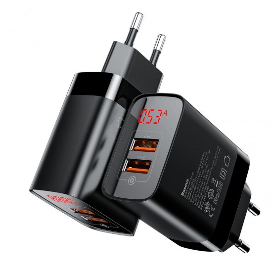 Mirror Lake PPS Digtial Display PD30 QC3.0 USB Charger A+A Type-C+A for iPhone X XR for Samsung Xiaomi Huawei Mirror Lake PPS Digtial Display PD30 QC3.0 USB Charger A+A Type-C+A for iPhone X XR for Samsung Xiaomi Huawei