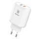 Quick Charge 3.0 Dual USB 5V/3A Travel Wall USB EU Charger for Samsung Xiaomi Huawei