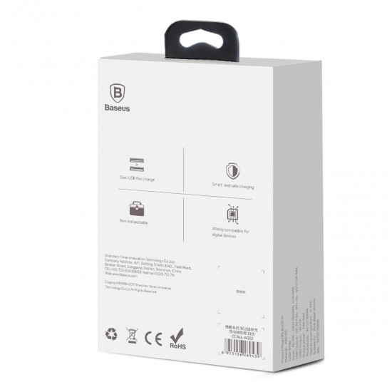 Quick Charge 3.0 Dual USB 5V/3A Travel Wall USB EU Charger for Samsung Xiaomi Huawei Quick Charge 3.0 Dual USB 5V/3A Travel Wall USB EU Charger for Samsung Xiaomi Huawei