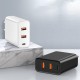 Speed Dual QC3.0 Quick USB Charger U+U 30W EU Charger for Samsung Huawei