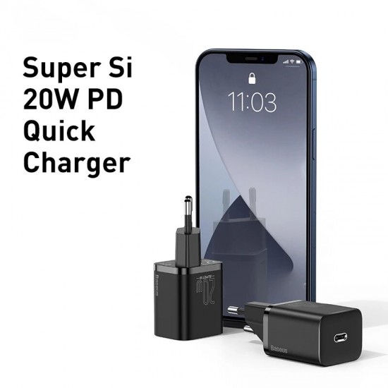 Super Si 20W USB-C PD Charger PD3.0 QC3.0 Fast Charging Wall Charger EU Plug US Plug Adapter For iPhone 12 12 Mini 12 Pro 11 Pro Max For Samsung Galaxy Note 20 Huawei Xiaomi For iPad Pro 2020 Super Si 20W USB-C PD Charger PD3.0 QC3.0 Fast Charging Wall Charger EU Plug US Plug Adapter For iPhone 12 12 Mini 12 Pro 11 Pro Max For Samsung Galaxy Note 20 Huawei Xiaomi For iPad Pro 2020