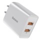 TC-012 3A 18W QC3.0 Smart Dual USB Quick Charge Wall Charger for Samsung S10+ Note8 HUAWEI Mate30 Pro TC-012 3A 18W QC3.0 Smart Dual USB Quick Charge Wall Charger for Samsung S10+ Note8 HUAWEI Mate30 Pro
