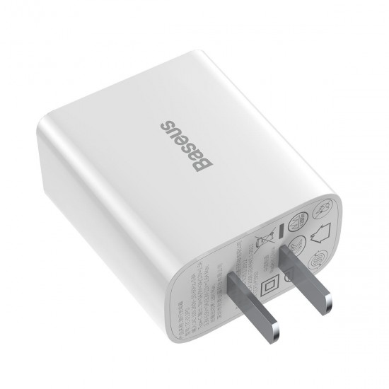 TC-012 3A 18W QC3.0 Smart Dual USB Quick Charge Wall Charger for Samsung S10+ Note8 HUAWEI Mate30 Pro