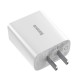 TC-012 3A 18W QC3.0 Smart Dual USB Quick Charge Wall Charger for Samsung S10+ Note8 HUAWEI Mate30 Pro TC-012 3A 18W QC3.0 Smart Dual USB Quick Charge Wall Charger for Samsung S10+ Note8 HUAWEI Mate30 Pro