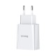 10.5W 2A Smart Protection Dual USB Travel Charger EU Plug Fast Charging Speed Mini Universal Charger Adapter for Samsung S10+ 9T Note8