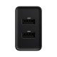 10.5W 2A Smart Protection Dual USB Travel Charger EU Plug Fast Charging Speed Mini Universal Charger Adapter for Samsung S10+ 9T Note8