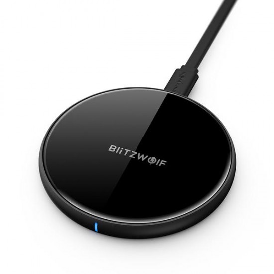 BW-FWC4 5W 7.5W 10W Fast Wireless Charger Charging Pad+BW-S5 QC3.0 18W USB Charger
