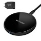 BW-FWC4 5W 7.5W 10W Fast Wireless Charger Charging Pad+BW-S5 QC3.0 18W USB Charger