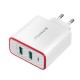 BW-PL3 36W QC3.0 Dual Ports USB Wall Charger With EU Plug Adapter For iPhone 11 SE 2020 For Samsung Galaxy Note 20 Huawei P40 Xiaomi Mi10 BW-PL3 36W QC3.0 Dual Ports USB Wall Charger With EU Plug Adapter For iPhone 11 SE 2020 For Samsung Galaxy Note 20 Huawei P40 Xiaomi Mi10