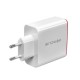 BW-PL3 36W QC3.0 Dual Ports USB Wall Charger With EU Plug Adapter For iPhone 11 SE 2020 For Samsung Galaxy Note 20 Huawei P40 Xiaomi Mi10