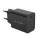 BW-S12 27W QC4+ QC4.0 QC3.0 PD Type-C Port EU AU USB Charger for iPhone 11 Pro XR Huawei P30 for Samsung Xiaomi