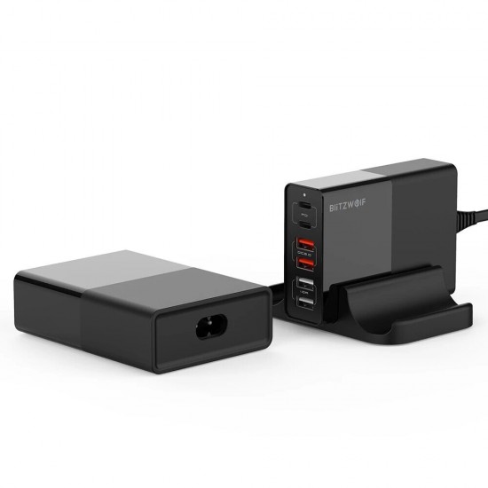 BW-S16 75W 6-Port USB PD Charger Desktop Charging Station Fast Charging AU Plug Adapter With 1.5m/4.92ft 100W 5A PD USB-C to USB-C Cable For iPhone Samsung BW-S16 75W 6-Port USB PD Charger Desktop Charging Station Fast Charging AU Plug Adapter With 1.5m/4.92ft 100W 5A PD USB-C to USB-C Cable For iPhone Samsung