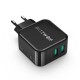 BW-S6 New Version 18W Dual USB QC3.0 Wall USB Charger EU AU Adapter for iphone 11 Pro XR X 8 Plus Xiaomi 10 Pro Huawei BW-S6 New Version 18W Dual USB QC3.0 Wall USB Charger EU AU Adapter for iphone 11 Pro XR X 8 Plus Xiaomi 10 Pro Huawei