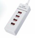 EU US Plug ABS 4 Port USB 2.4A Fast Charger for Samsung iphone Xiaomi Huawei EU US Plug ABS 4 Port USB 2.4A Fast Charger for Samsung iphone Xiaomi Huawei