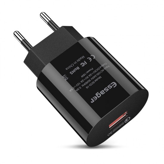 18W 3A QC3.0 Fast Charging USB Charger For iPhone X XS Max HUAWEI P30 Pro Mate 20 S9 S10 S10+ 18W 3A QC3.0 Fast Charging USB Charger For iPhone X XS Max HUAWEI P30 Pro Mate 20 S9 S10 S10+