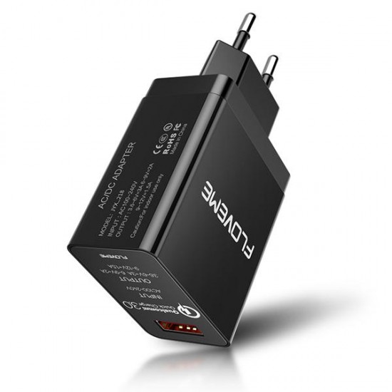 QC3.0 Fast Travel Wall USB Charger Adapter EU Plug For Smart Phone Tablet Camera QC3.0 Fast Travel Wall USB Charger Adapter EU Plug For Smart Phone Tablet Camera