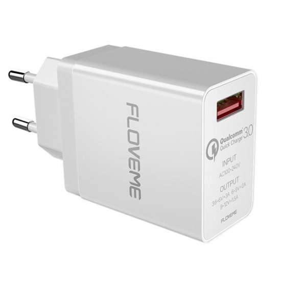 QC3.0 Fast Travel Wall USB Charger Adapter EU Plug For Smart Phone Tablet Camera QC3.0 Fast Travel Wall USB Charger Adapter EU Plug For Smart Phone Tablet Camera