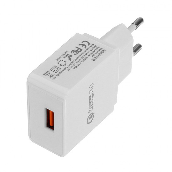 QC3.0 2A Quick Charging USB Charger Adapter For iPhone X XS HUAWEI P30 Oneplus 7 MI9 S10 S10+