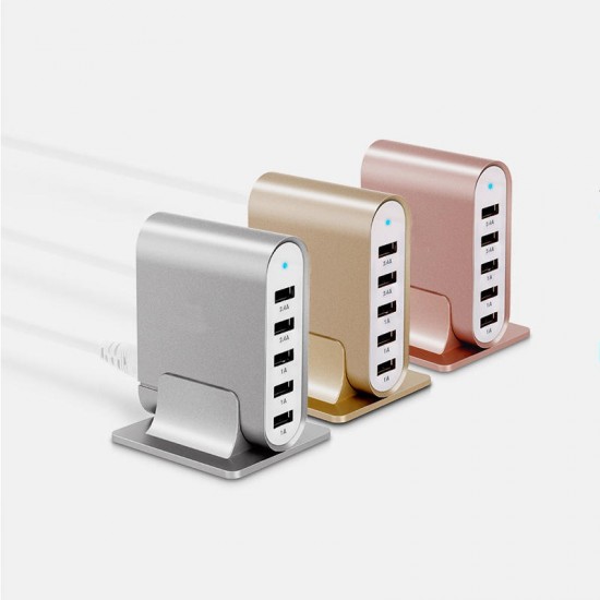 30W 5 USB Ports Dock Fast Charging Charger For iphone X 8/8Plus Samsung S8 Letv HTC Oneplus