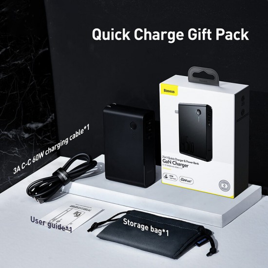 2 In 1 45W USB-C Wall Charger + 10000mAh Power Bank PD3.0 QC3.0 Power Delivery Quick Charge Power Supply For iPhone 11 SE 2020 For iPad Pro 2020 Xiaomi Note 10 Huawei P40 2 In 1 45W USB-C Wall Charger + 10000mAh Power Bank PD3.0 QC3.0 Power Delivery Quick Charge Power Supply For iPhone 11 SE 2020 For iPad Pro 2020 Xiaomi Note 10 Huawei P40