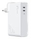 2 In 1 45W USB-C Wall Charger + 10000mAh Power Bank PD3.0 QC3.0 Power Delivery Quick Charge Power Supply For iPhone 11 SE 2020 For iPad Pro 2020 Xiaomi Note 10 Huawei P40