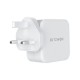 BW-S18 65W 2-Port USB-C PD Wall Charger PD3.0 Power Delivery Support QC3.0 SCP FCP Protocols Mini Adapter with EU Plug UK Plug US Plug For iPhone 11 For Samsung Galaxy Note 20 Ultra Huawei Xiaomi MacBook