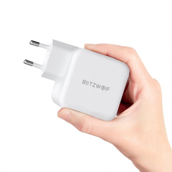 BW-S18 65W 2-Port USB-C PD Wall Charger PD3.0 Power Delivery Support QC3.0 SCP FCP Protocols Mini Adapter with EU Plug UK Plug US Plug For iPhone 11 For Samsung Galaxy Note 20 Ultra Huawei Xiaomi MacBook BW-S18 65W 2-Port USB-C PD Wall Charger PD3.0 Power Delivery Support QC3.0 SCP FCP Protocols Mini Adapter with EU Plug UK Plug US Plug For iPhone 11 For Samsung Galaxy Note 20 Ultra Huawei Xiaomi MacBook