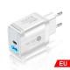 QC3.0+PD 18W USB Charger LED Display Fast Charging Travel Wall Charger Adapter For iPhone 12 XS 11Pro Huawei P30 P40 Pro Xiaomi MI10 POCO X3 QC3.0+PD 18W USB Charger LED Display Fast Charging Travel Wall Charger Adapter For iPhone 12 XS 11Pro Huawei P30 P40 Pro Xiaomi MI10 POCO X3