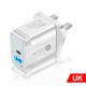 QC3.0+PD 18W USB Charger LED Display Fast Charging Travel Wall Charger Adapter For iPhone 12 XS 11Pro Huawei P30 P40 Pro Xiaomi MI10 POCO X3 QC3.0+PD 18W USB Charger LED Display Fast Charging Travel Wall Charger Adapter For iPhone 12 XS 11Pro Huawei P30 P40 Pro Xiaomi MI10 POCO X3