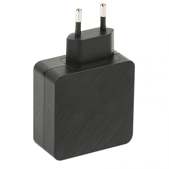 PD100W Travel Charger Type-C Adapter GaN 65W Fast Charge For iPhone XS 11Pro Huawei P30 P40 Pro Mi10 Note 9S