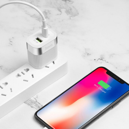 18W QC3.0 PD Fast Charging US Plug USB Charger Adapter For iPhone X XR Huawei P30 Pro MIX 2S Mi8 Mi9 S10 S10+ 18W QC3.0 PD Fast Charging US Plug USB Charger Adapter For iPhone X XR Huawei P30 Pro MIX 2S Mi8 Mi9 S10 S10+