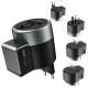 AC4 Dual Port Rotating Charging Universal Converter USB Charger for Mobile Phone AC4 Dual Port Rotating Charging Universal Converter USB Charger for Mobile Phone
