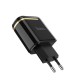 C39A 2.4A Dual Ports Digital Current Voltage Display Fast USB Charger EU Plug For Phone Tablet