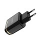 C39A 2.4A Dual Ports Digital Current Voltage Display Fast USB Charger EU Plug For Phone Tablet C39A 2.4A Dual Ports Digital Current Voltage Display Fast USB Charger EU Plug For Phone Tablet