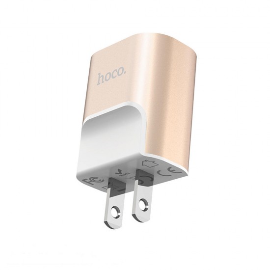 C47 2.1A Dual USB Fast Charging USB Charger Adapter For iPhone 8Plus XS 11Pro Huawei P30 Pro - US Plug