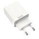 C51A Dual USB EU Plug Wall Smart USB Charger for Samsung Huawei