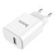 C61A 2.1A EU Plug Smart USB Charger for Samsung for iPhone Huawei