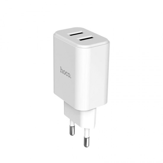 C62A EU Plug Smart USB Charger for Samsung for iPhone Huawei