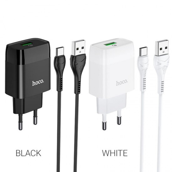 C72Q Quick Charge 3.0 Wall Charger 18W Single USB Fast Charging Adapter for Samsung S20 NOTE20 MI10 Note 9S OnePlus 8Pro