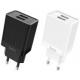 Dual USB EU Plug Wall Smart Travel USB Charger for Samsung Huawei