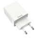 Dual USB EU Plug Wall Smart Travel USB Charger for Samsung Huawei