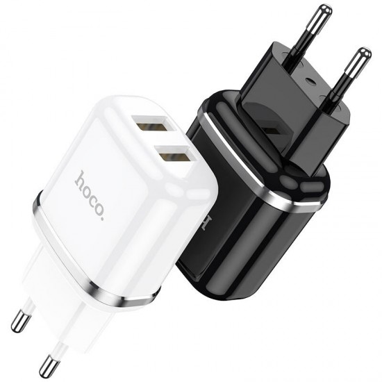 N4 Aspiring Dual USB 2.4A Wall charger for Samsung S20 Huawei P30 P40 Pro Mi10 Note 9S S20+